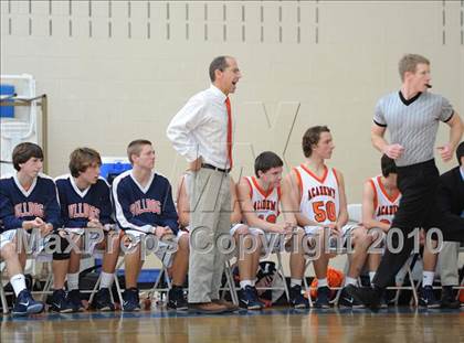 Thumbnail 2 in Norfolk Academy vs Cary Academy (Mission Sports Invitational) photogallery.