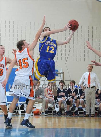 Thumbnail 3 in Norfolk Academy vs Cary Academy (Mission Sports Invitational) photogallery.