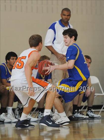 Thumbnail 2 in Norfolk Academy vs Cary Academy (Mission Sports Invitational) photogallery.