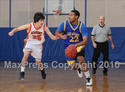 Thumbnail 2 in Norfolk Academy vs Cary Academy (Mission Sports Invitational) photogallery.