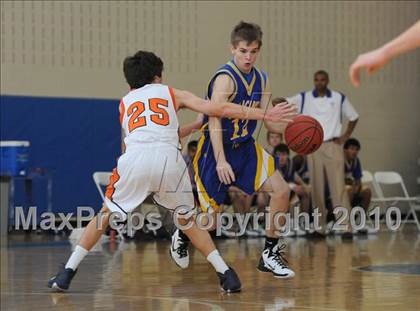 Thumbnail 3 in Norfolk Academy vs Cary Academy (Mission Sports Invitational) photogallery.