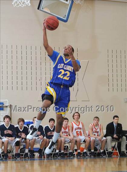 Thumbnail 3 in Norfolk Academy vs Cary Academy (Mission Sports Invitational) photogallery.