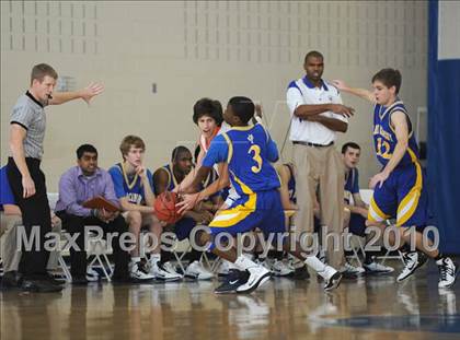 Thumbnail 1 in Norfolk Academy vs Cary Academy (Mission Sports Invitational) photogallery.