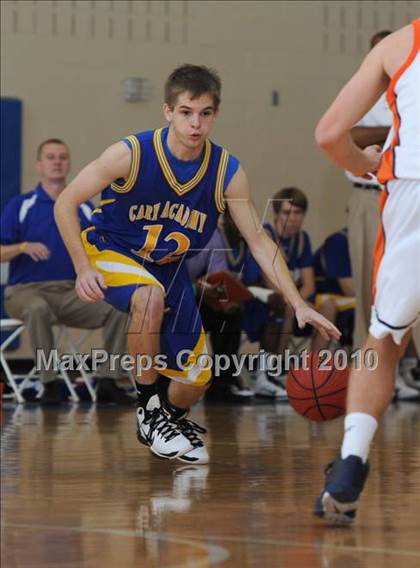 Thumbnail 3 in Norfolk Academy vs Cary Academy (Mission Sports Invitational) photogallery.