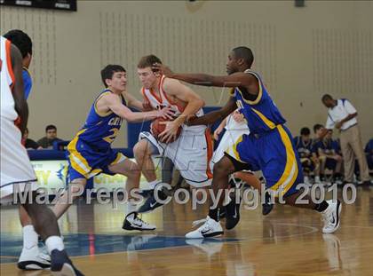 Thumbnail 3 in Norfolk Academy vs Cary Academy (Mission Sports Invitational) photogallery.