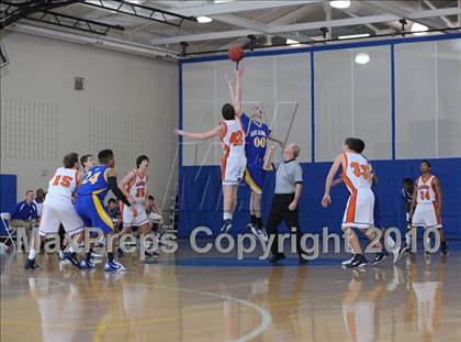 Thumbnail 2 in Norfolk Academy vs Cary Academy (Mission Sports Invitational) photogallery.