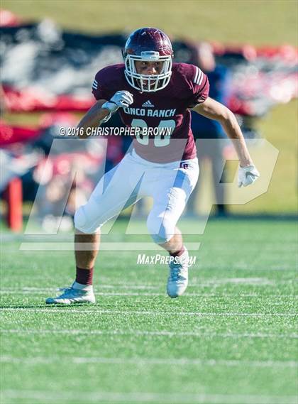 Thumbnail 1 in Langham Creek vs. Cinco Ranch (UIL 6A Bi-District Playoff) photogallery.