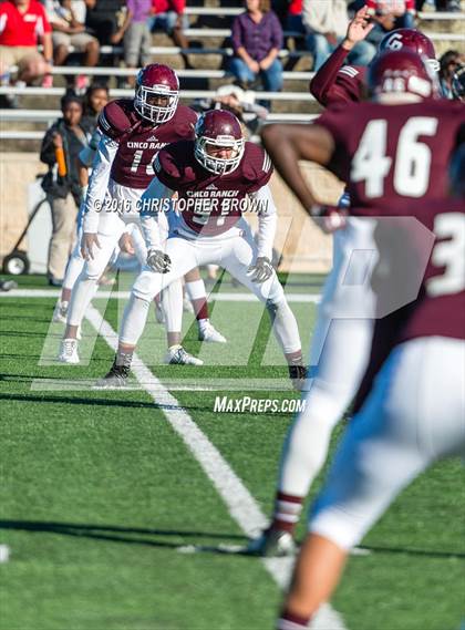 Thumbnail 2 in Langham Creek vs. Cinco Ranch (UIL 6A Bi-District Playoff) photogallery.