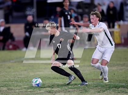 Thumbnail 3 in Salpointe Catholic vs Tanque Verde (Brandon Bean Soccer Tournament) photogallery.