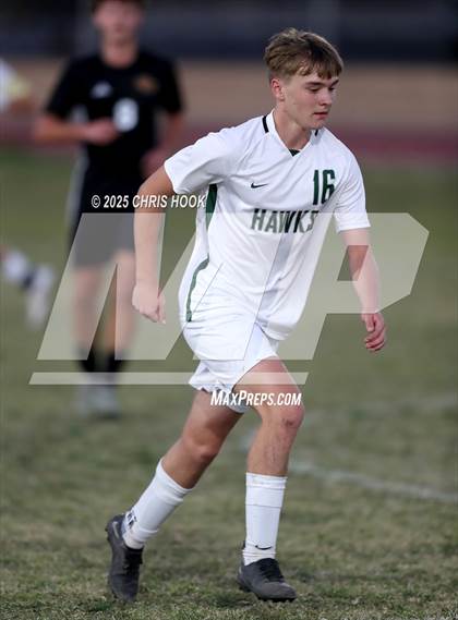 Thumbnail 2 in Salpointe Catholic vs Tanque Verde (Brandon Bean Soccer Tournament) photogallery.