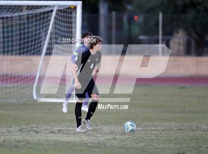 Thumbnail 2 in Salpointe Catholic vs Tanque Verde (Brandon Bean Soccer Tournament) photogallery.
