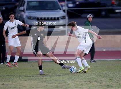 Thumbnail 1 in Salpointe Catholic vs Tanque Verde (Brandon Bean Soccer Tournament) photogallery.