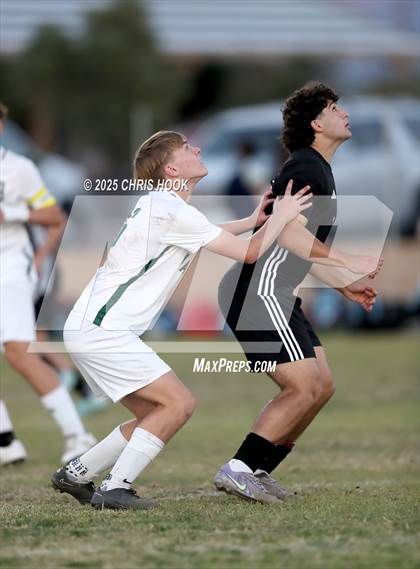 Thumbnail 1 in Salpointe Catholic vs Tanque Verde (Brandon Bean Soccer Tournament) photogallery.