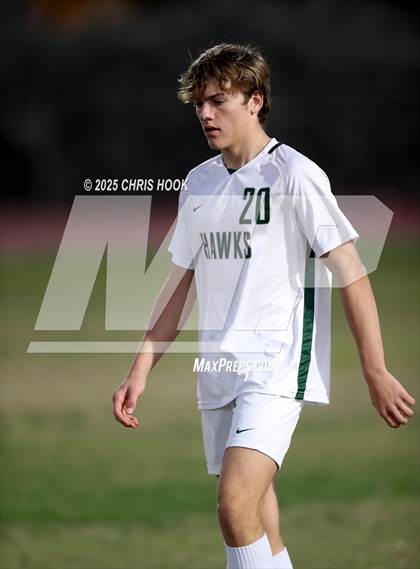 Thumbnail 1 in Salpointe Catholic vs Tanque Verde (Brandon Bean Soccer Tournament) photogallery.