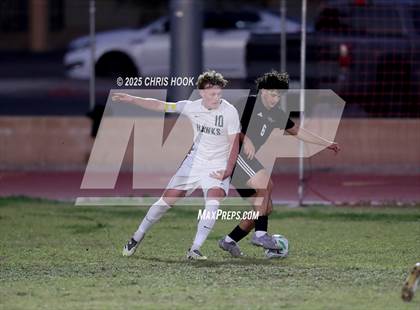 Thumbnail 1 in Salpointe Catholic vs Tanque Verde (Brandon Bean Soccer Tournament) photogallery.