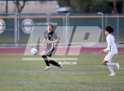 Thumbnail 1 in Salpointe Catholic vs Tanque Verde (Brandon Bean Soccer Tournament) photogallery.