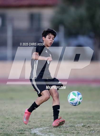 Thumbnail 1 in Salpointe Catholic vs Tanque Verde (Brandon Bean Soccer Tournament) photogallery.