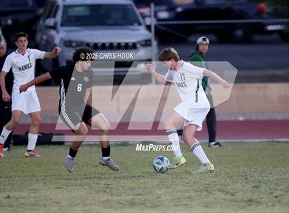 Thumbnail 3 in Salpointe Catholic vs Tanque Verde (Brandon Bean Soccer Tournament) photogallery.