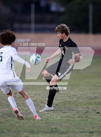 Thumbnail 1 in Salpointe Catholic vs Tanque Verde (Brandon Bean Soccer Tournament) photogallery.