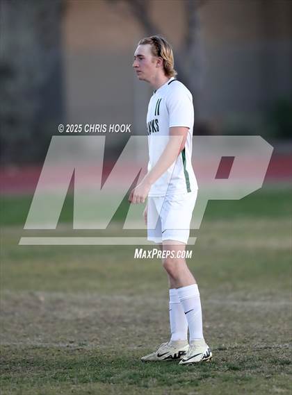 Thumbnail 3 in Salpointe Catholic vs Tanque Verde (Brandon Bean Soccer Tournament) photogallery.