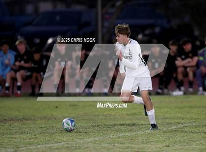 Thumbnail 3 in Salpointe Catholic vs Tanque Verde (Brandon Bean Soccer Tournament) photogallery.