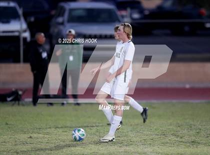 Thumbnail 2 in Salpointe Catholic vs Tanque Verde (Brandon Bean Soccer Tournament) photogallery.