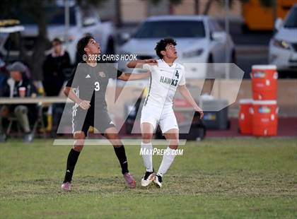 Thumbnail 2 in Salpointe Catholic vs Tanque Verde (Brandon Bean Soccer Tournament) photogallery.