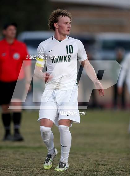 Thumbnail 3 in Salpointe Catholic vs Tanque Verde (Brandon Bean Soccer Tournament) photogallery.