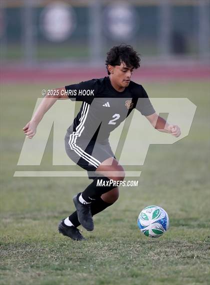 Thumbnail 3 in Salpointe Catholic vs Tanque Verde (Brandon Bean Soccer Tournament) photogallery.
