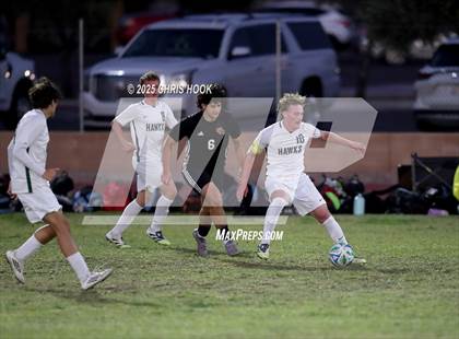 Thumbnail 1 in Salpointe Catholic vs Tanque Verde (Brandon Bean Soccer Tournament) photogallery.