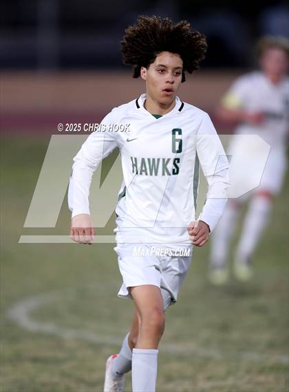Thumbnail 1 in Salpointe Catholic vs Tanque Verde (Brandon Bean Soccer Tournament) photogallery.