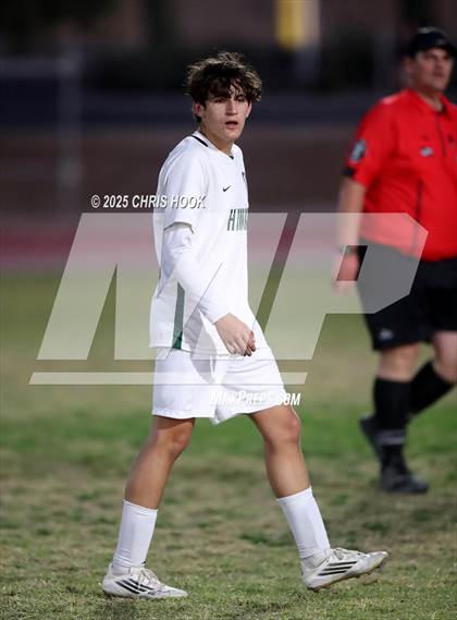 Thumbnail 1 in Salpointe Catholic vs Tanque Verde (Brandon Bean Soccer Tournament) photogallery.