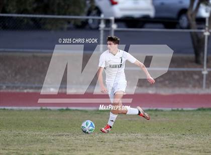 Thumbnail 2 in Salpointe Catholic vs Tanque Verde (Brandon Bean Soccer Tournament) photogallery.
