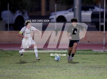 Thumbnail 3 in Salpointe Catholic vs Tanque Verde (Brandon Bean Soccer Tournament) photogallery.