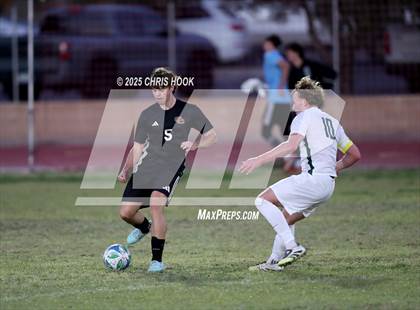 Thumbnail 2 in Salpointe Catholic vs Tanque Verde (Brandon Bean Soccer Tournament) photogallery.
