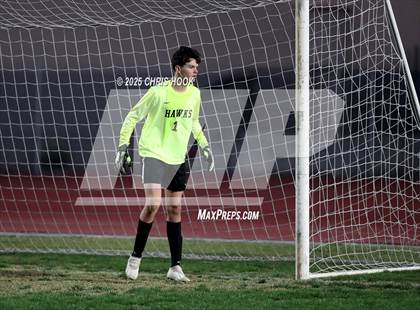 Thumbnail 3 in Salpointe Catholic vs Tanque Verde (Brandon Bean Soccer Tournament) photogallery.