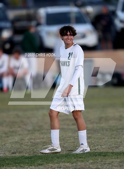 Thumbnail 2 in Salpointe Catholic vs Tanque Verde (Brandon Bean Soccer Tournament) photogallery.