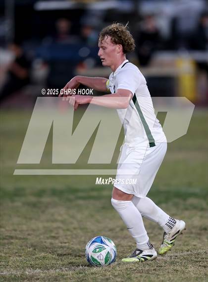Thumbnail 3 in Salpointe Catholic vs Tanque Verde (Brandon Bean Soccer Tournament) photogallery.