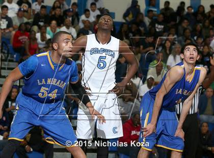 Thumbnail 1 in La Mirada vs. Compton (CIF SoCal Regional D2 Playoff) photogallery.