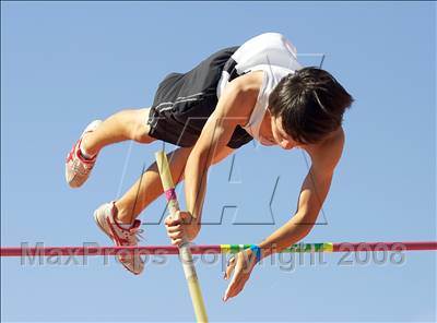 Thumbnail 2 in CIF SJS D1 Championships (Boys Pole Vault) photogallery.