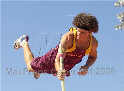 Thumbnail 2 in CIF SJS D1 Championships (Boys Pole Vault) photogallery.