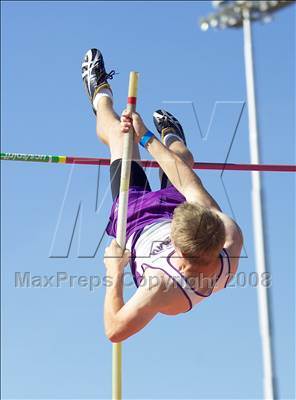 Thumbnail 3 in CIF SJS D1 Championships (Boys Pole Vault) photogallery.