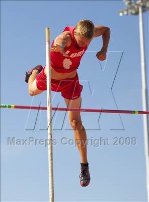 Thumbnail 2 in CIF SJS D1 Championships (Boys Pole Vault) photogallery.