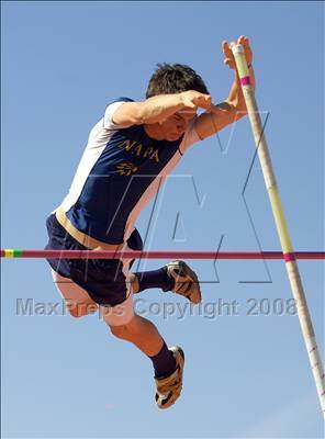 Thumbnail 3 in CIF SJS D1 Championships (Boys Pole Vault) photogallery.