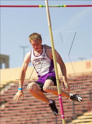 Thumbnail 2 in CIF SJS D1 Championships (Boys Pole Vault) photogallery.