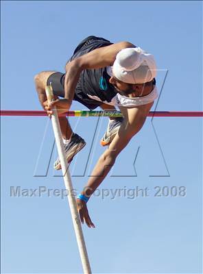 Thumbnail 2 in CIF SJS D1 Championships (Boys Pole Vault) photogallery.