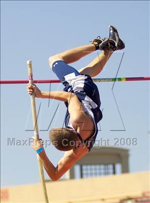 Thumbnail 3 in CIF SJS D1 Championships (Boys Pole Vault) photogallery.