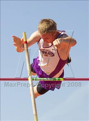 Thumbnail 2 in CIF SJS D1 Championships (Boys Pole Vault) photogallery.