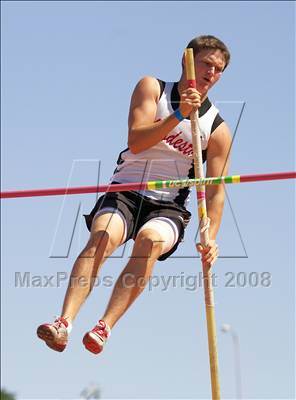Thumbnail 1 in CIF SJS D1 Championships (Boys Pole Vault) photogallery.