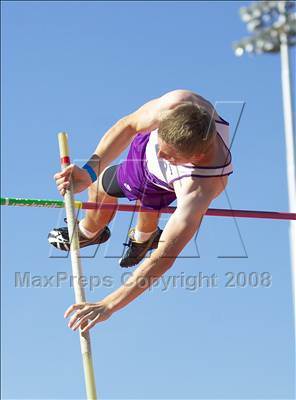 Thumbnail 2 in CIF SJS D1 Championships (Boys Pole Vault) photogallery.